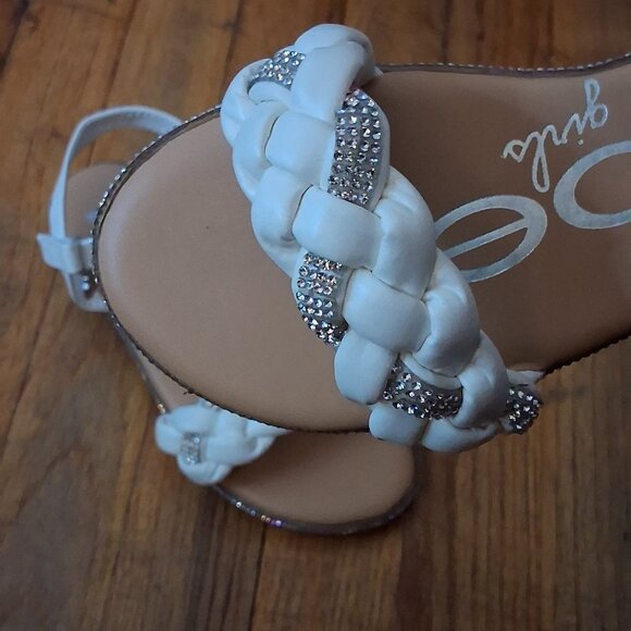 Bebe Trendy Sandals Silver Rhinestone - Picture 3 of 6